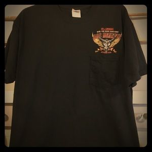 Men’s short-sleeve motorcycle graphic T